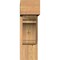 Ekena Millwork Olympic Block Smooth Bracket w/ Offset Brace, Western Red Cedar, 7 1/2"W x 20"D x 24"H BKT0806X20X24OLY05SWR - alternate 4